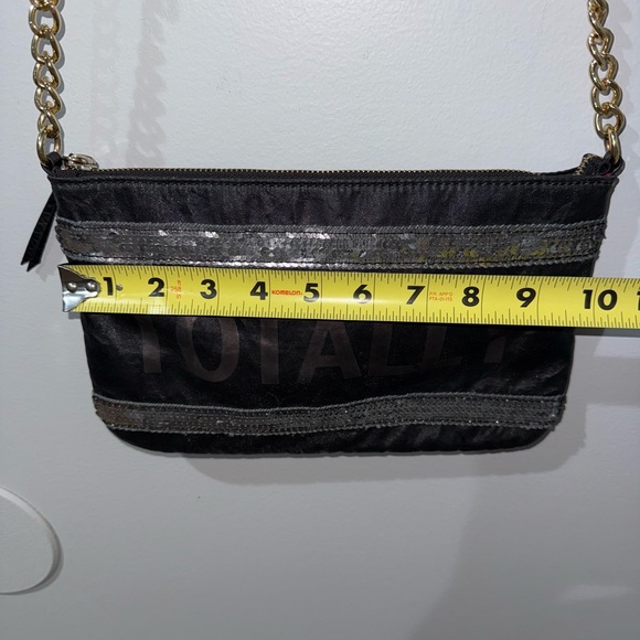 Juicy Couture Womens Crossbody Purse‎ Metallic Sequin "Totally" Chain Strap I - Picture 10 of 12